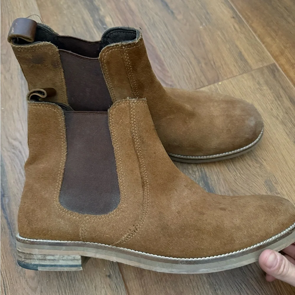 Crevo Men's Denham Chelsea Boots in Chestnut
